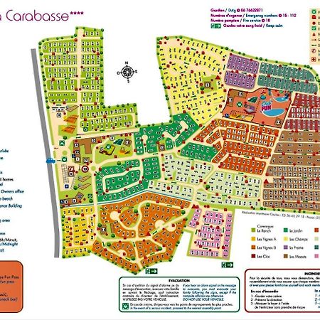 Mobilhome Vias Plage Dans Camping Eksteriør bilde