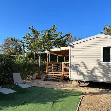 Mobilhome Vias Plage Dans Camping Eksteriør bilde
