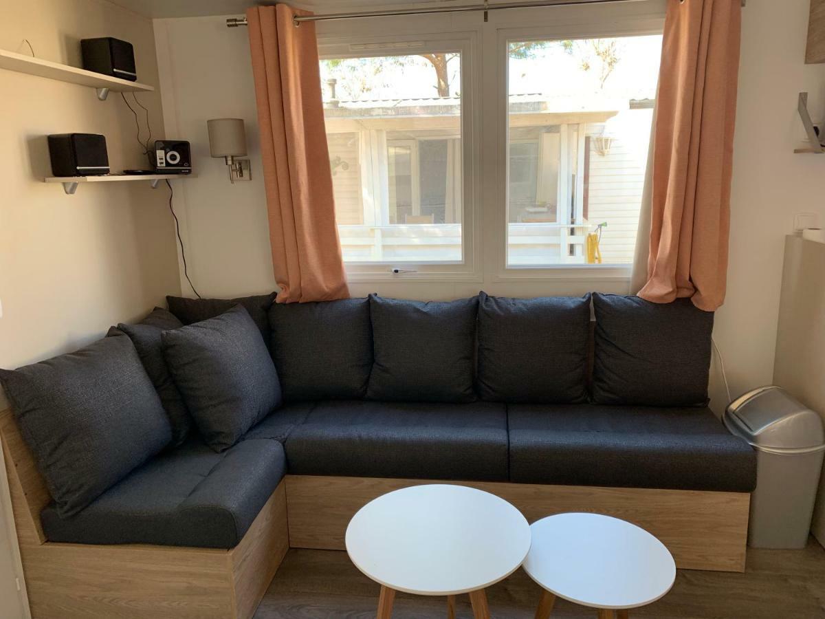 Mobilhome Vias Plage Dans Camping Eksteriør bilde