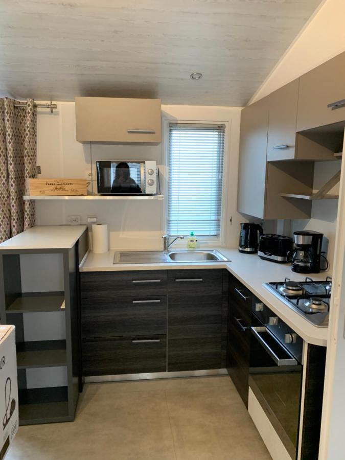 Mobilhome Vias Plage Dans Camping Eksteriør bilde